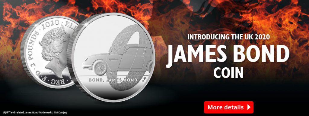 DN 2020 Silver 1oz James Bond coin Homepage Banner 1060x400 3 1024x386 - Introducing the Official UK 2020 James Bond Coin