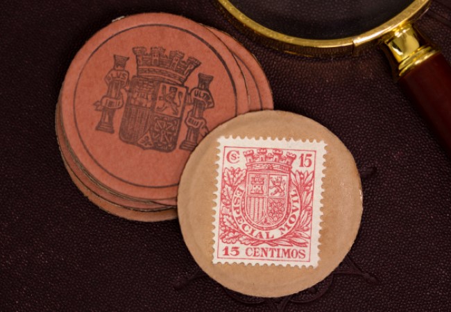 DN Spanish Civil War Emergency Money Capsule Product Images 3 - Imagine using a cup, a stamp, or cardboard as a coin...