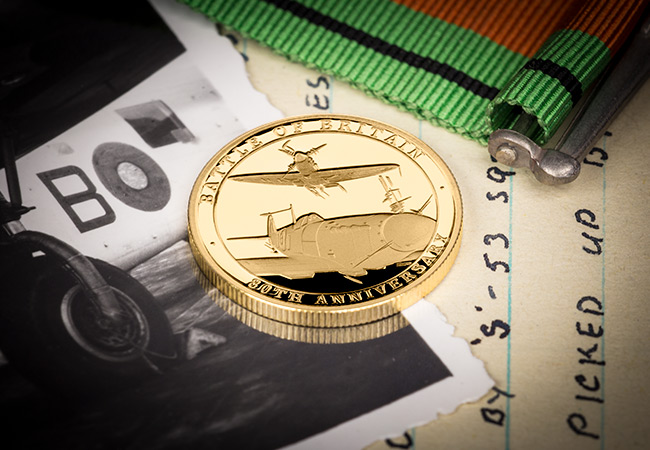 First Look: New coins issued to mark the 80th Anniversary of the Battle of Britain… BoB Sov 22ct SINGLE Lifestyle 2 - First Look: New coins issued to mark the 80th Anniversary of the Battle of Britain…