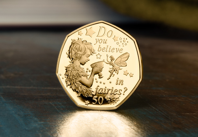 LS IOM Gold 50p Peter Pan Poison Lifestyle 1 - Are you ready to return to Neverland? First look at the BRAND NEW Peter Pan 50p Coins…