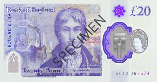 polymer 20 specimen back 1 1 - The secrets hidden in Britain’s most secure banknote yet