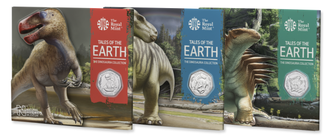 Dinosaurs - Unboxing the UK's FIRST Dinosaur 50p coins