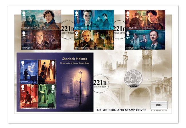 Sherlock web campaign 1 - The game is afoot – BRAND NEW Royal Mail Sherlock stamps announced