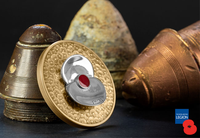 CL 2020 RBL Master Piece Poppy product images lifestyle 4 1 - FIRST LOOK at the complete 2020 Remembrance Poppy Coins!
