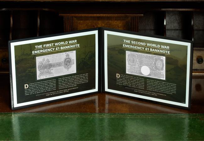 2020 wwi emergency bank note in folder lifestyle - The British banknote set to sell for up to £12,000!