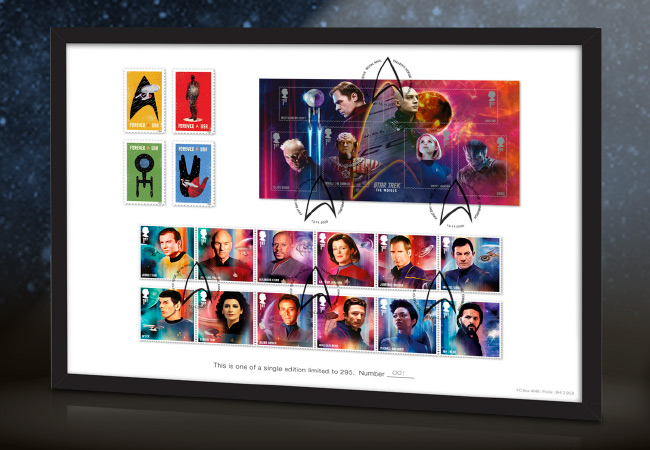 Introducing the brand new Star Trek stamps! Boldly collect where no UK collector has collected before! DN 2020 star trek stamps ultimate edition A4 product images 3 - Introducing the brand new Star Trek stamps! Boldly collect where no UK collector has collected before!