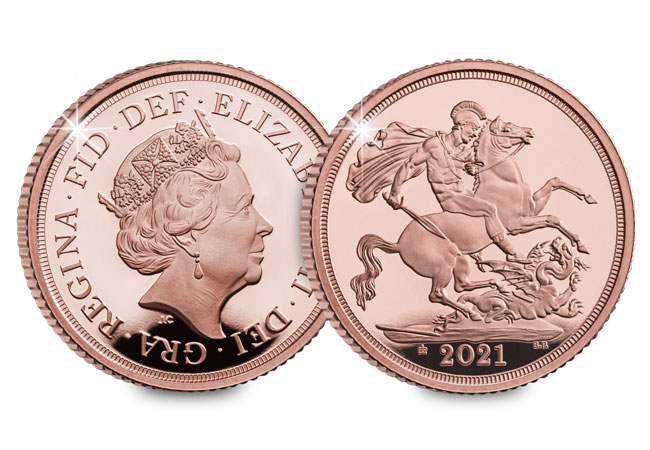 Why time is ticking for you to secure the NEW 2021 Gold Proof Sovereign… UK 2021 Gold Sovereign product images coin obverse reverse - Why time is ticking for you to secure the NEW 2021 Gold Proof Sovereign…