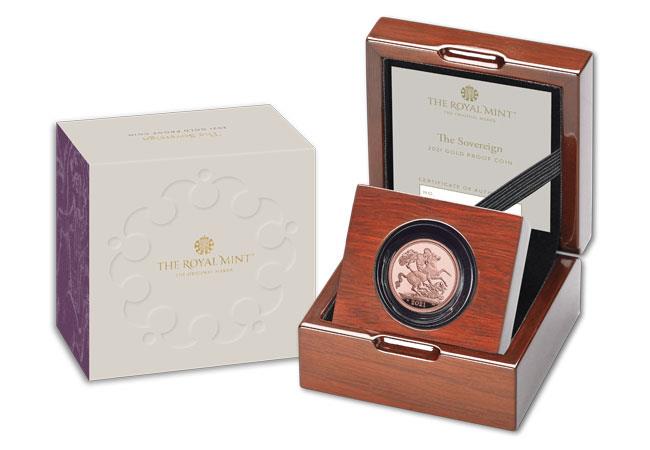 uk 2021 gold sovereign product images coin in box - Why time is ticking for you to secure the NEW 2021 Gold Proof Sovereign…