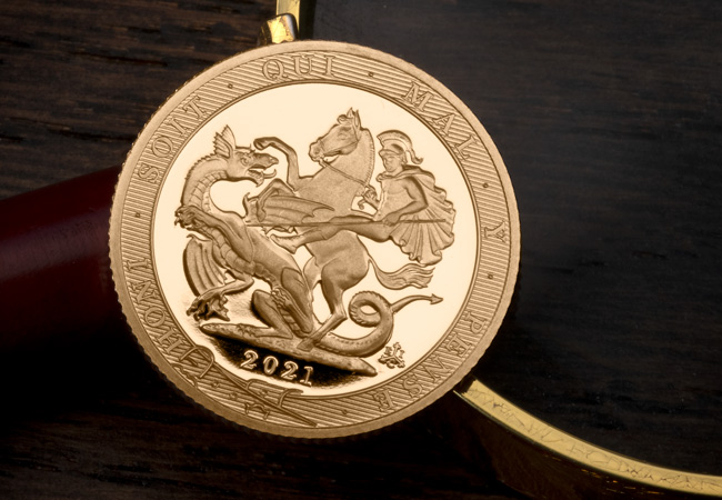 LS EIC Queens 95th Birthday Sovereign rev lifestyle - The most important gold coin in the world right now