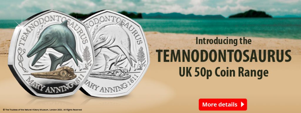 Everything you need to know about today’s JURASSIC 50p release… UK 2021 Temnodontosaurus 50p Homepage Banner 1024x386 - Everything you need to know about today’s JURASSIC 50p release…