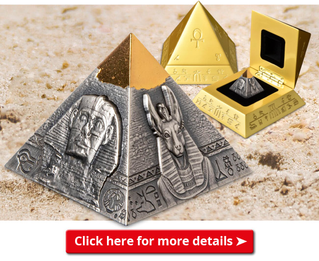 DN 2021 Pyramid of Khafre Coin email banner - Unboxing an Ancient Egyptian masterpiece that’s SOLD OUT Worldwide