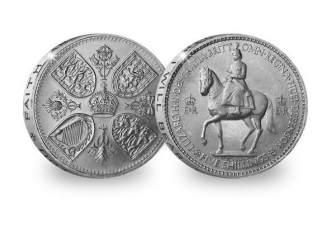 The UK 1953 Coronation Crown - EXCLUSIVE DESIGN REVEAL: THE UK’s FIRST ROYAL 50P