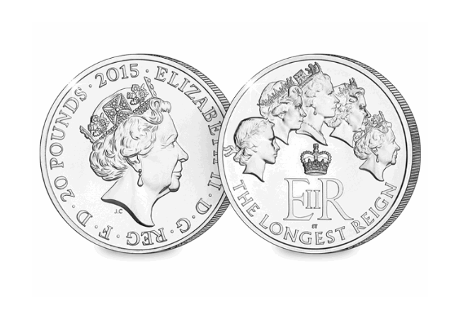 The UK 2015 Silver Longest Reigning Monarch - The Top 5 Historic Queen Elizabeth II Commemoratives...