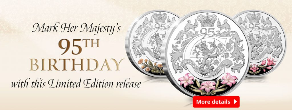 AT Queens 95th 3 Coin Set Homepage Banner 1024x386 - New portrait of Her Majesty confirmed for this coin