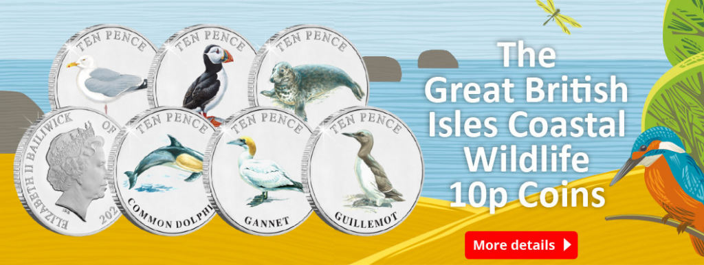Why you need to add these SIX NEW Wildlife 10p coins to your collection Colour Set Banner 1024x386 - Why you need to add these SIX NEW Wildlife 10p coins to your collection