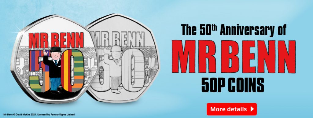 DN Guernsey 2021 BU Silver with Colour 50p MR Benn homepage banners 1 1024x386 - Everything you need to know about this WORLD FIRST 50p release…