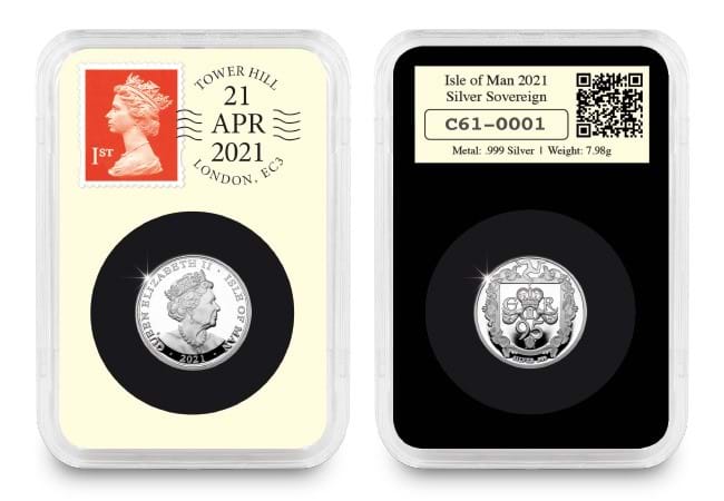 dn 2021 iom silver proof sovereign datestamp product images 2 - Only 500 collectors can own this WORLD FIRST