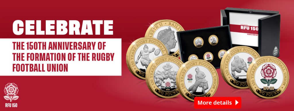 DN 2021 Jersey RFU 150th anniversary BU Silver 50p homepage banners 1 1024x386 - Could these be as popular as the UK 1999 Rugby World Cup £2 coin?
