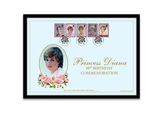 The Princess Diana 60th Birthday A4 Frame product page images DY 1 - Why collectors need to know about the new Princess Diana statue