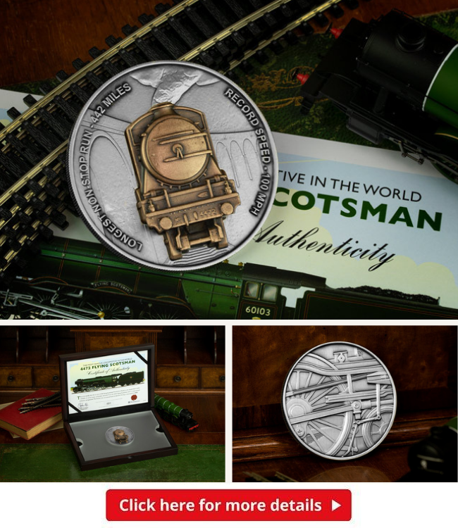 X348 Flying Scotsman Email Image - Unboxing a commemorative crafted from The Flying Scotsman