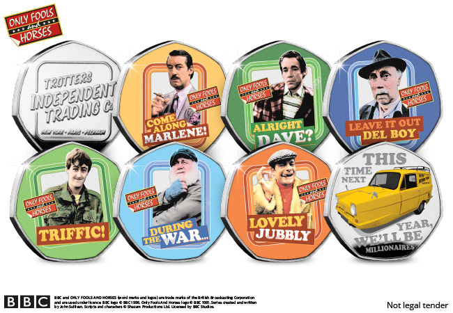 TROTTERS INDEPENDENT TRADING CO. SPECIAL - Brand new Only Fools and Horses Commemoratives released DN 2021 only fools and horses heptagonal medal set product images 1 - TROTTERS INDEPENDENT TRADING CO. SPECIAL - Brand new Only Fools and Horses Commemoratives released