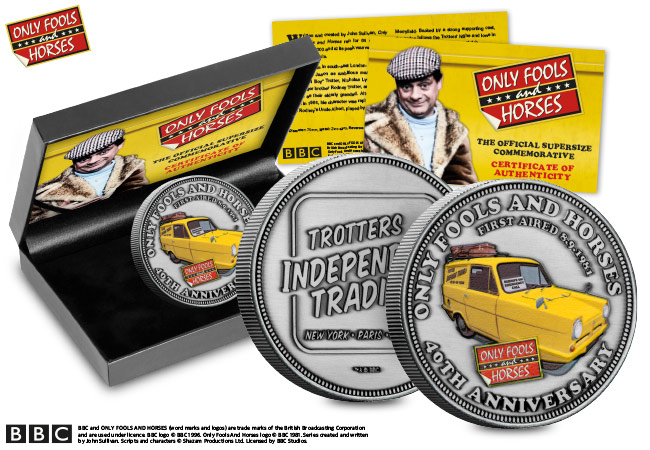 DN 2021 only fools and horses heptagonal medal set product images 3 - TROTTERS INDEPENDENT TRADING CO. SPECIAL - Brand new Only Fools and Horses Commemoratives released