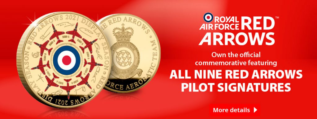 DN 2021 Red Arrows display season silver 1oz signature medals homepage banners 1 1024x386 - Exclusive Red Arrow Interview | The pilot in the pandemic