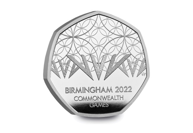 UK 2022 Annual Coin Set Design Reveal Birmingham Commonweatlh Games 50p - First Look: UK 2022 Commemorative Coin designs revealed!