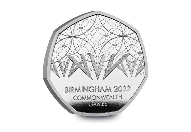 First Look: UK 2022 Commemorative Coin designs revealed! UK 2022 Annual Coin Set Design Reveal Birmingham Commonweatlh Games 50p - First Look: UK 2022 Commemorative Coin designs revealed!