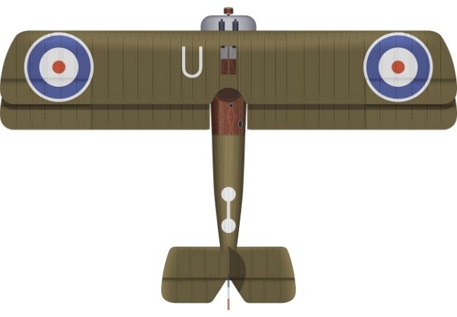 The Sopwith Camel Digital Illustration