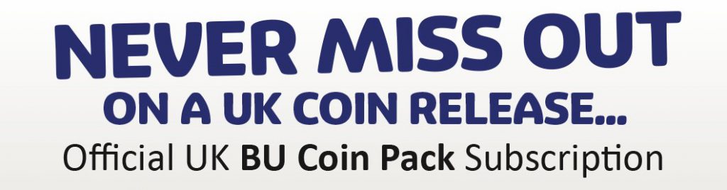 Never miss out on a UK coin release... Official UK BU Coin Pack Subscription