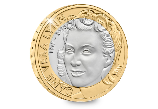 How women have been celebrated on Royal Mint coins - International Women's Day Dame Vera Lynn 2 Pound Coin BU reverse - How women have been celebrated on Royal Mint coins - International Women's Day