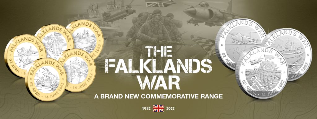 Falklands homepage banner 1 1024x386 - The Story of the Falklands Conflict - told through a Brand New Set of Commemoratives