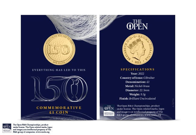 NEW Round Pound released… The 150th Open BU Round Pound - NEW Round Pound released…
