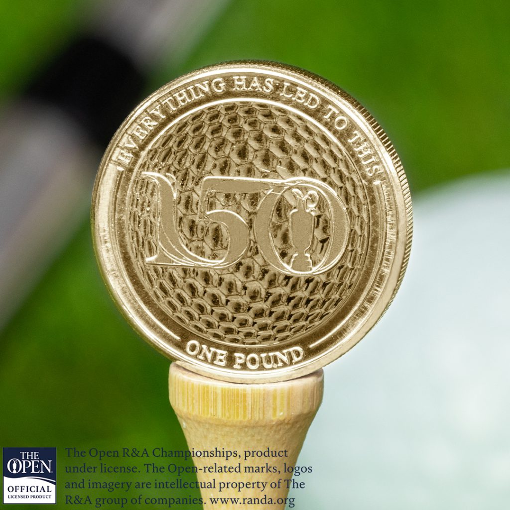 The 150th Open BU Round Pound Reverse on Golf Tee