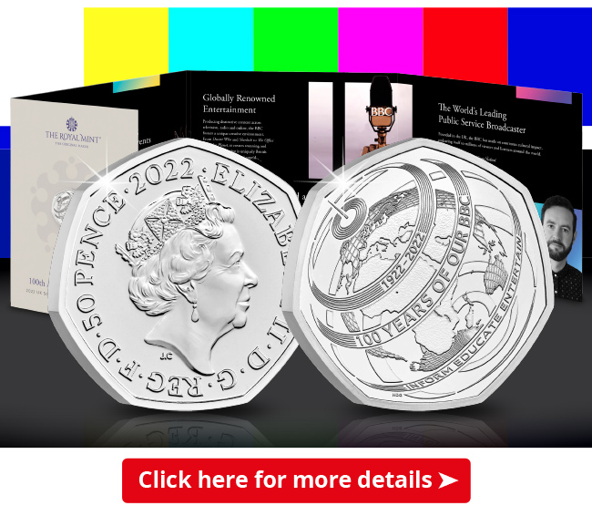 BBC 50p celebrates 100 years of British History - The Westminster ...