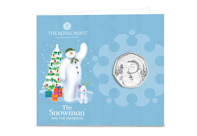 The Snowman and the Snowdog 50p BU Christmas Card Front - Christmas at The Westminster Collection! The products on Santa’s Good List…