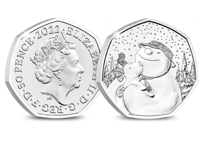 Christmas at The Westminster Collection! The products on Santa’s Good List… The Snowman and the Snowdog 50p BU Obverse Reverse - Christmas at The Westminster Collection! The products on Santa’s Good List…