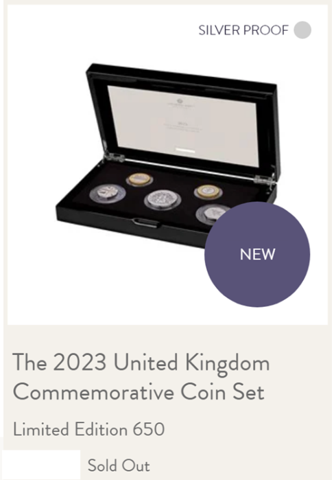 Silver proof - 2023 Annual Sets SELLING OUT fast!