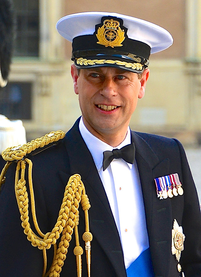 Prince Edward becomes new Duke of Edinbrugh.