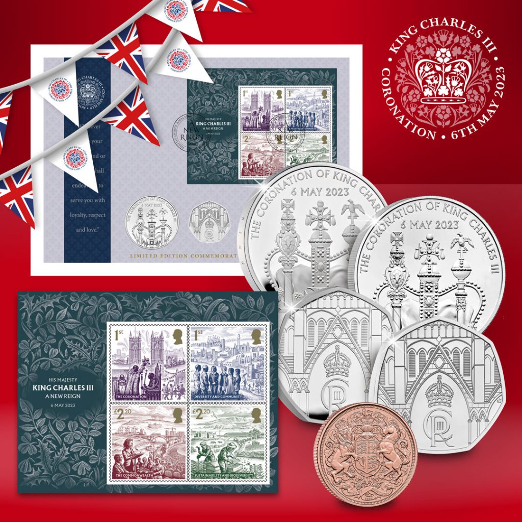 CL TWC King Charles III Coronation – Coin Covers Digital Images 21 1024x1024 - BREAKING NEWS: Royal Mail reveals the Official Coronation Stamps!