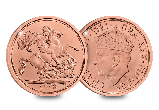 King Charles III Coronation 2023 Sovereign Obverse Reverse - The UK 2023 Sovereign: Register your interest