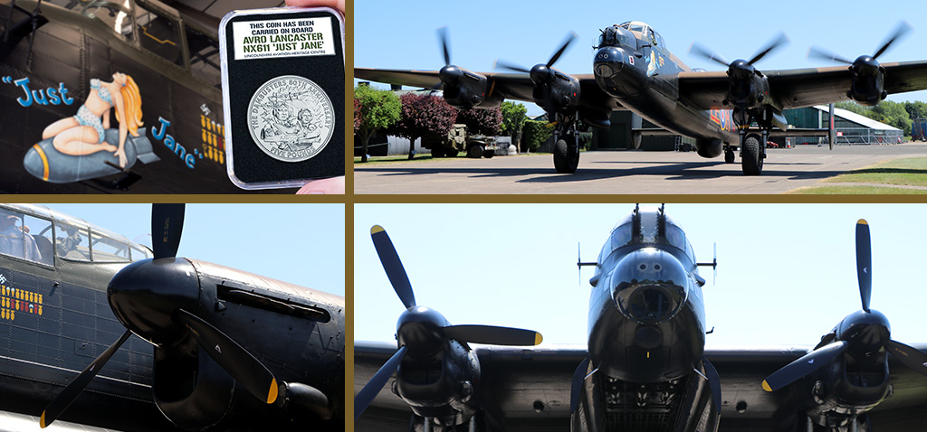 Blog image 1 - The day I carried coins on board an Original WWII Lancaster