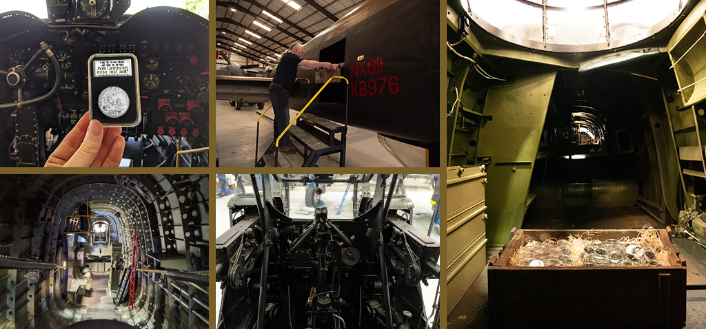 Inside a Lancaster Bomber