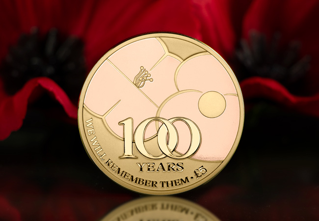 RBL Centenary Gold 5 Coin - Westminster Collection raises £1.25m for the Royal British Legion