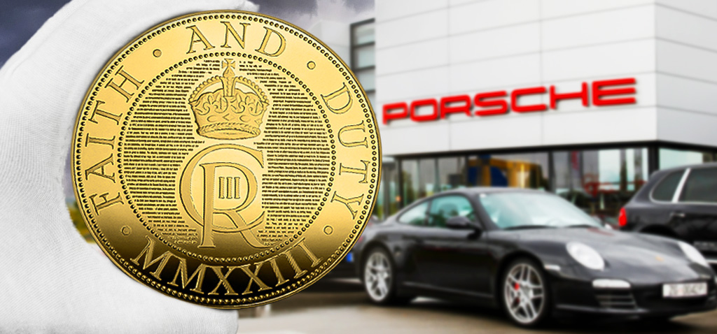 The Coronation Coin that costs as much as a new Porsche - The Coronation coin that costs as much as a new Porsche