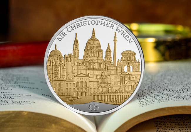 Sir Christopher Wren Silver 5 Lifestyle 03 - Wren&#8217;s Wonders in Precious Metal: The Captivating Sir Christopher Wren £5 Coin Range