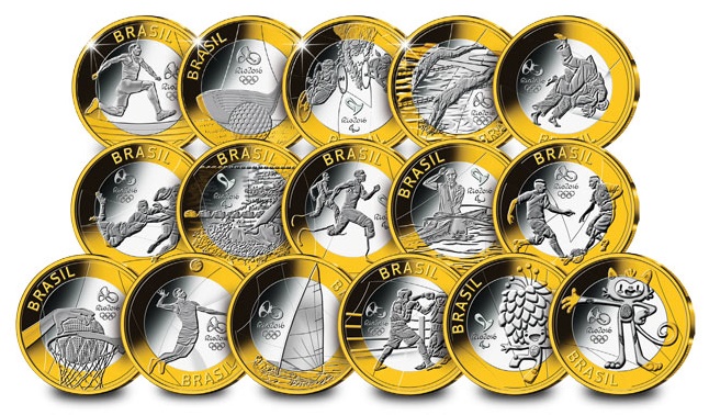 The 2016 Rio Olympic and Paralympic £2 Coins