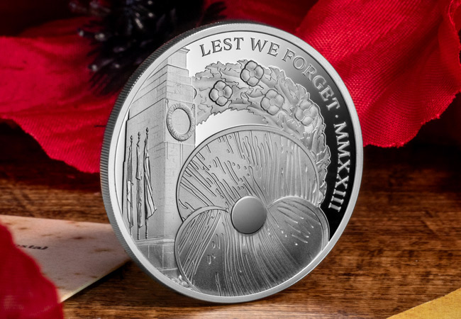 The 2023 RBL Poppy Silver Coin