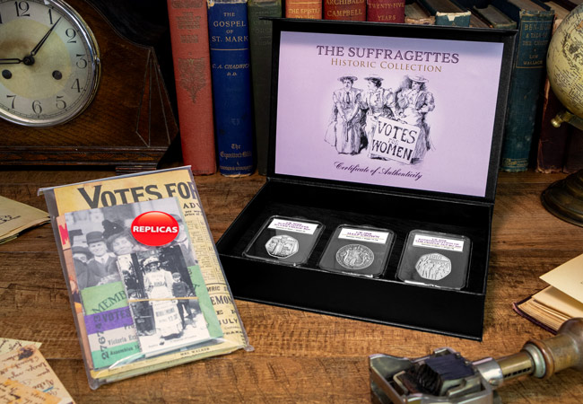 The Suffragettes Historic Coin Collection Lifestyle 01 - Celebrating the Women Who Shaped History: The Suffragettes